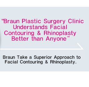 对于面部轮廓和鼻子，Braun有不一样的见解。